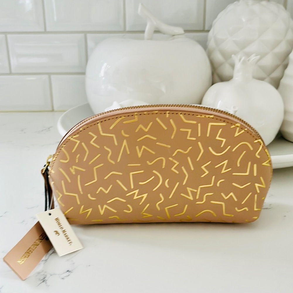 Cost Plus World Market leather pouch - Picture 1 of 11